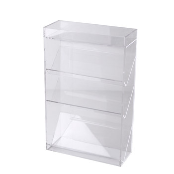 Acrylic sample lip gloss mascara finishing storage box
