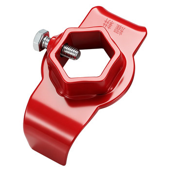 Manganese steel hexagonal fixed sleeve to prevent grass entanglement, mud and oil leakage
