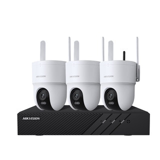 Hikvision Wireless Ptz Camera Can Be Connected to a Mobile Phone for Remote Commercial High-Definition Night Vision Indoor Monitoring Set