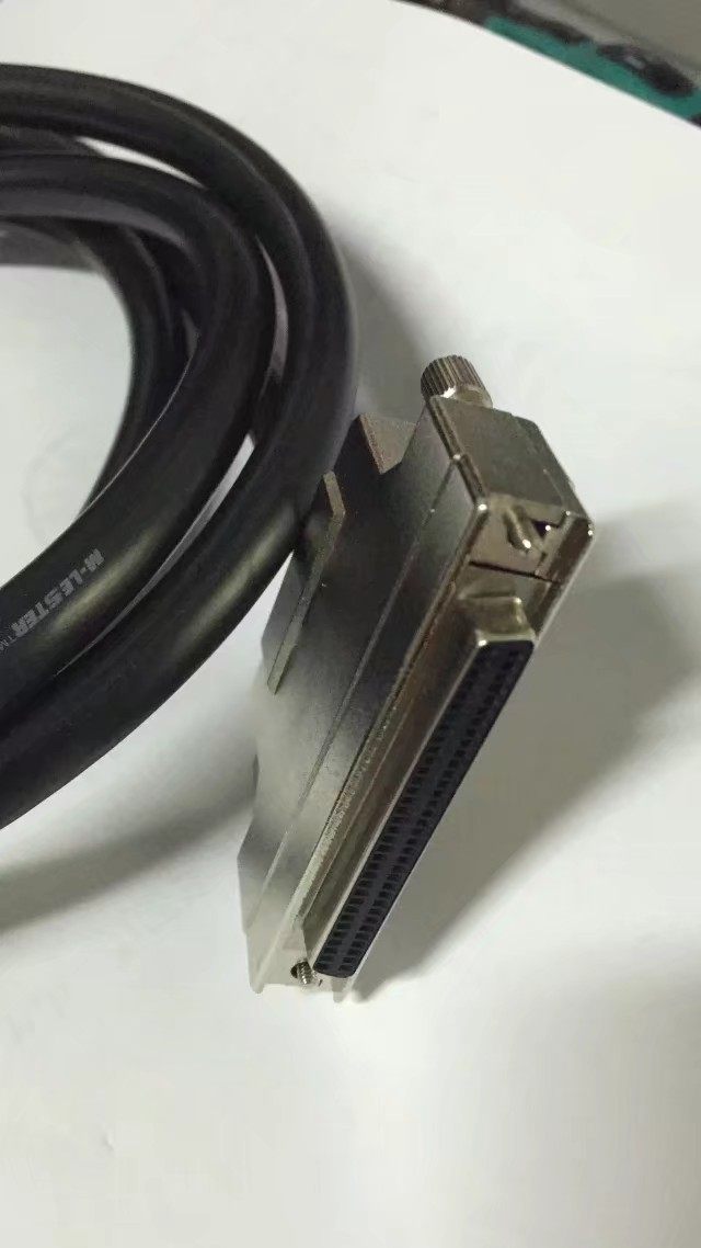 V68 male pair SGSI DB68 female head Iron shell assembly black 2 meters