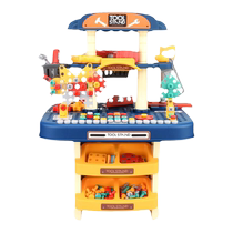 Childrens screw assembly toy boys educational electric drill toy repair tool box babys hands-on assembly