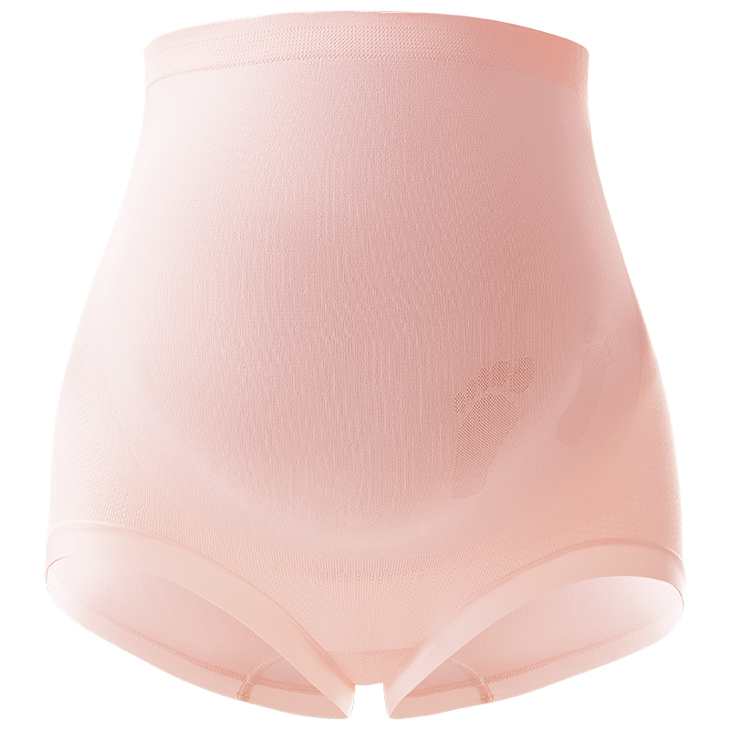 October Crystal High Waist Abdominal Support Maternity Cotton Underwear