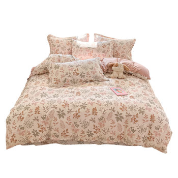 Hongdou pure cotton four-piece bed set 2026 new style