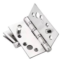 Plastic steel door loose-leaf anti-pry large hinge wooden door steel door anti-theft 4-inch flat opening hinge 304 stainless steel anti-theft hinge