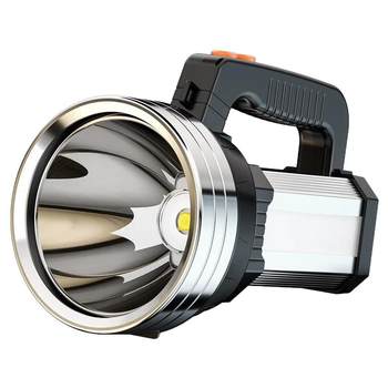 Super bright portable patrol searchlight flashlight