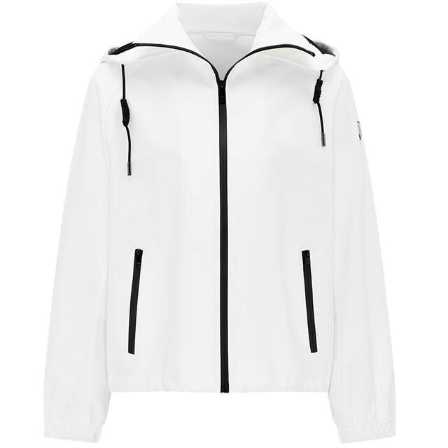 Italian small sailboat hooded jacket for women