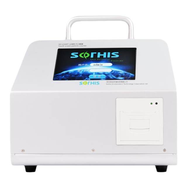 Suxin Air Dust Particle Counter High Precision Dust Particle Clean Room Cleaning Workshop 100 Level Monitoring