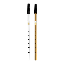 romusic Irish Whistle C Key D Six Hole Recorder Beginner Entry Level High and Bass Performance Flute