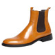 Men's retro style top layer cowhide fashionable Chelsea boots
