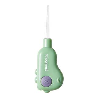 Special light-emitting visible ear scoop for babies to clean earwax