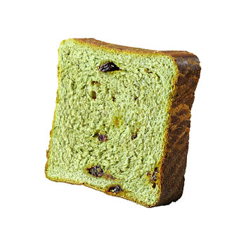 Xinheweida alkaline water bread thick-cut toast breakfast student nutrition and health hand-shred matcha bread low-fat and satiating
