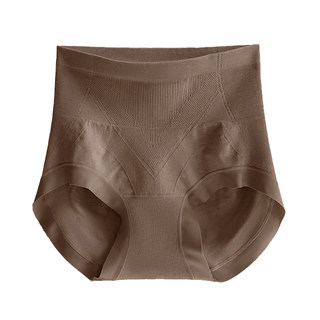 2026新款高腰收腹红内裤大码益生菌加长裆蚕丝抗菌提臀小肚子三角