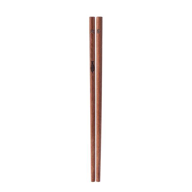 Rushan Children's Chopsticks Red Sandalwood Baby Special Health