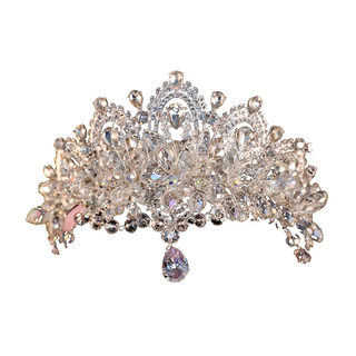 Bride wedding crown wedding dress accessories headdress 18-year-old coming-of-age ceremony evening dress headdress photo studio photo accessories for women
