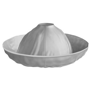 Non-stick hair scarf for the elderly hair cutting cloth cloak