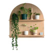 Nanyun storage rack partition storage Nordic simple art wall home balcony flower rack living room display rack B&B