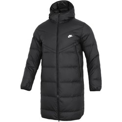 NIKE Nike Down Jacket ຜູ້ຊາຍຍາວກາງອົບອຸ່ນ 2023 ລະດູຫນາວກິລາໃຫມ່ Leisure Hooded Jacket DV1134