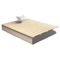 Tailor-made tatami breathable row frame foldable waist protector solid wood bed board floor mat mattress frame moisture-proof