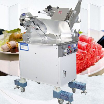 Шол Shenyang Толстая SFS-350G Slice Machine Полностью автоматическая вертикальная мясная машина Машина Машина для бормота