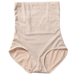 ແອວສູງ Seamless Postpartum Tummy Control Panties ຂອງແມ່ຍິງ Retractable Waist Lifting Buttocks Body Shaping Stomach Slimming Pants Tummy Control Pants Large