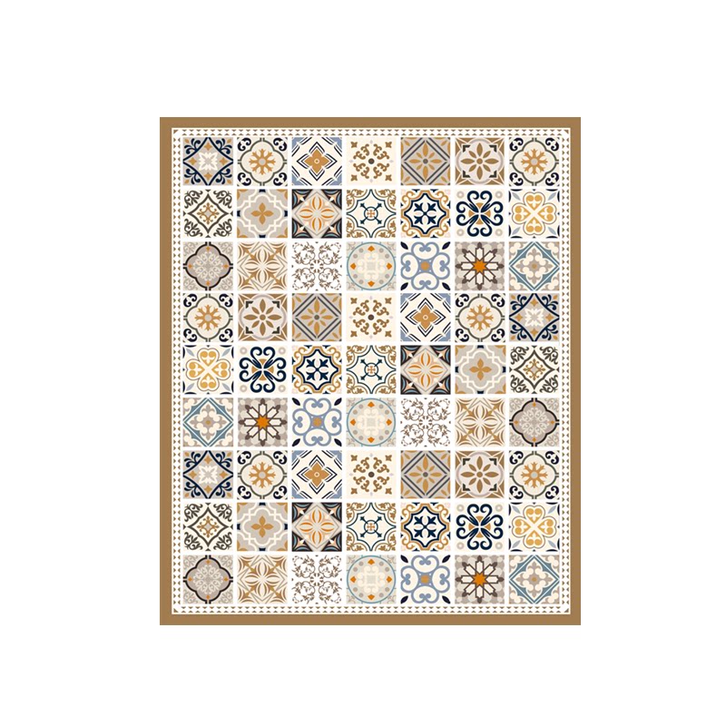 American second-hand PVC waterproof and oil-proof cuttable floor mat