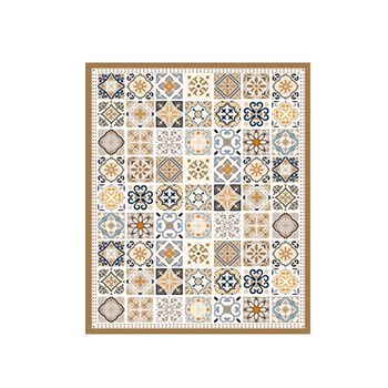 American second-hand pvc waterproof and oil-proof cuttable floor mat