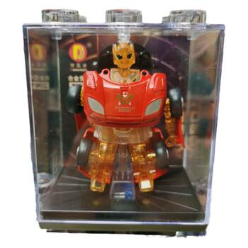 Car children's toy alloy body deformation
