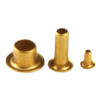 Copper eyelet rivets Hollow copper hardware rivets Through-hole rivets Single tube M4M5 (one pound)