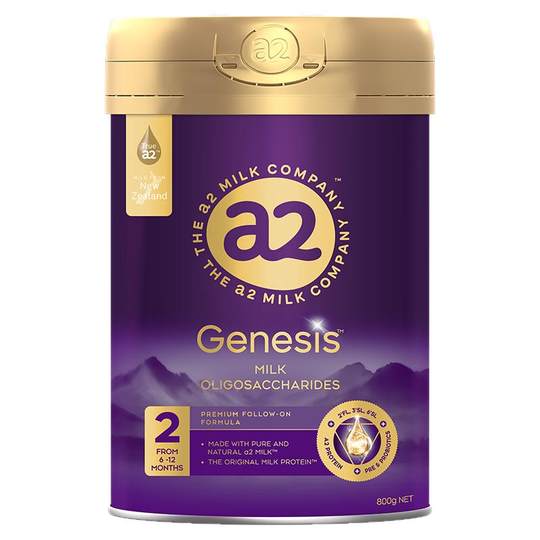 a2紫曜HMO新西兰进口A2蛋白婴幼儿配方奶粉益生菌2段6-12月