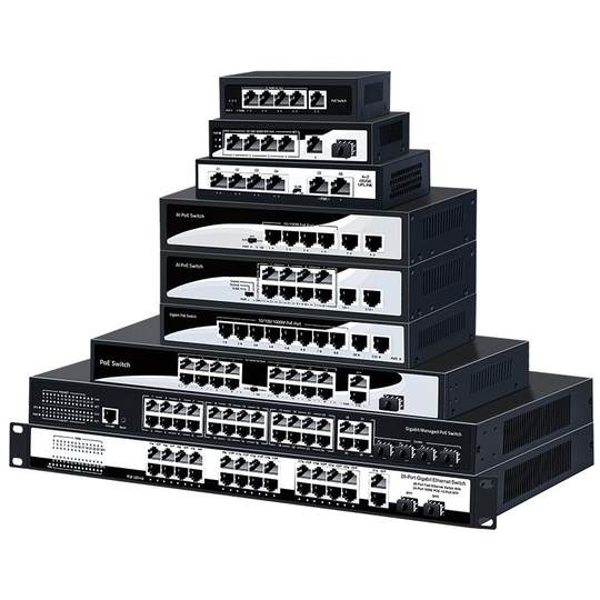 Lianguo Hikvision Dahua camera poe switch