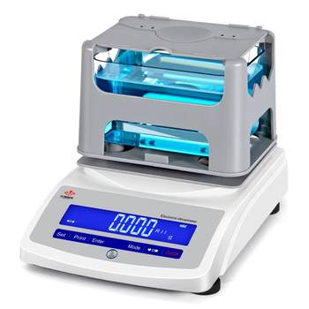Electronic liquid specific gravity density meter solid plastic particles rubber sponge ceramic powder density meter