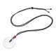 Donghai Family White Crystal Peace Cut Pendant