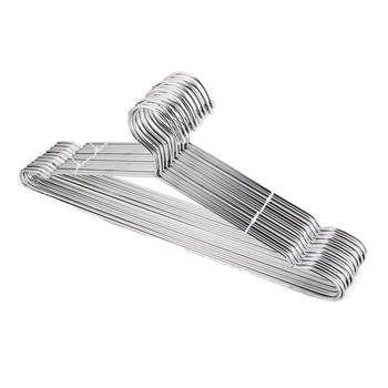 Stainless steel windproof clothes hanger fixed buckle anti-falling buckle