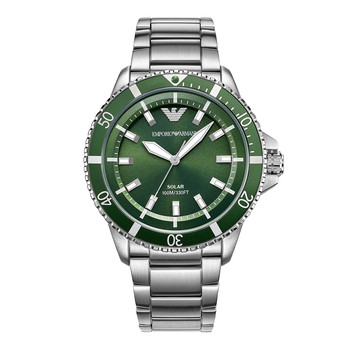 Armani world explorer diver watch solar ar11698