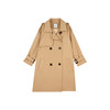 Amybaby girls retro mid-length windbreaker jacket