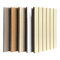 Ceramic aluminum sound-absorbing board flame retardant perforated wood composite solid wood wall decoration KTV sound insulation board fireproof board kindergarten