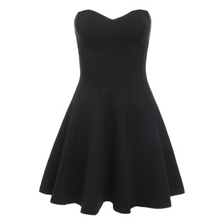 韩版名媛气质夜场酒吧蹦迪小黑裙修身高腰夜店女装性感连衣裙短款