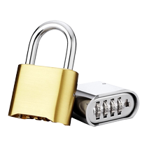 Password lock padlock waterproof and rust-proof outdoor lock lock storage box household door large lock door lock