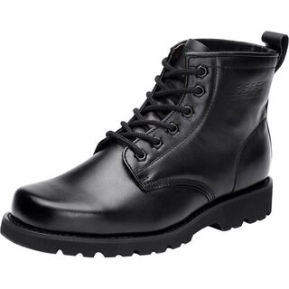 强人3515男靴正品户外工装靴越野战术靴短筒皮靴真皮耐磨男士靴子