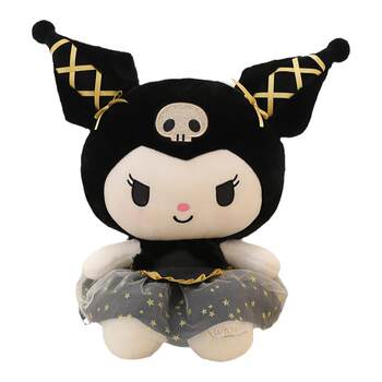 hello kitty公仔可爱黑金库洛米玩偶毛绒玩具抱枕送女友节日礼物