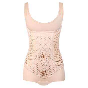 Rear stripping one-piece body shaping fabric is skin-friendly and soft