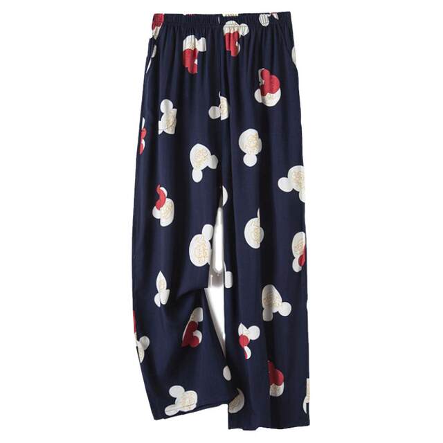 New artificial cotton silk pajama pants for women