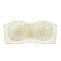 Strapless underwear for women non-slip push-up small breasts summer thin tube top seamless breathable cool ice silk beautiful back bra