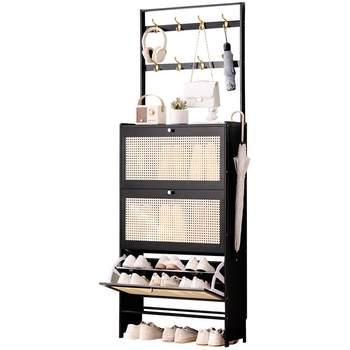 Trojan man ultra-thin shoe cabinet home door indoor trunk