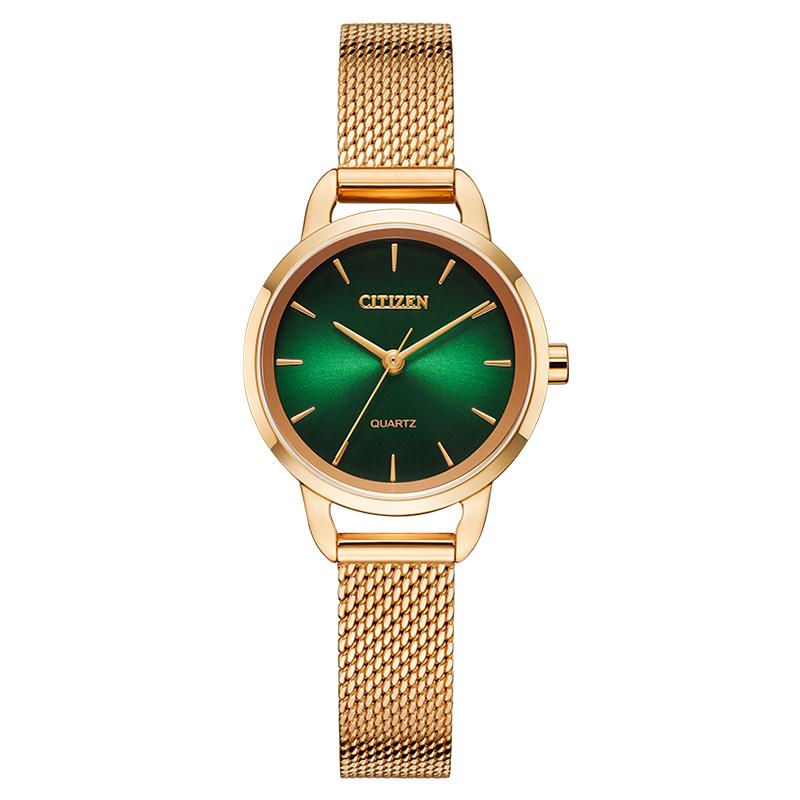 Directly operated fashion style stainless steel women's watch