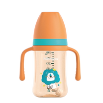 Minitutu childrens straw drinking cup duckbill cup drinking water babys baby bottle sprays and chokes for more than 6 months