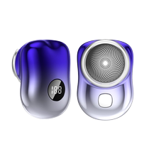 MINI shaver upgraded 6-blade portable mini rechargeable travel electric shaver car mens shave