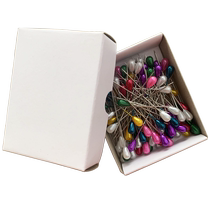 Colored pins fixed pins small pearl needles bead needles shaped vertical cutting needles extended positioning pins hand-fixed jewelry pins pearlescent needles 5 5 cm pear-shaped needles 300 pieces