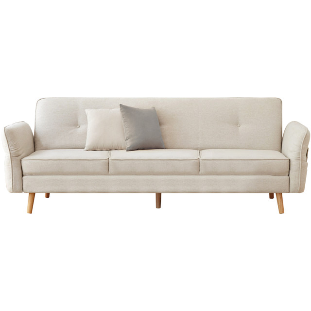 Genji Wooden Balunsha Folding Sofa Bed Small Sofa