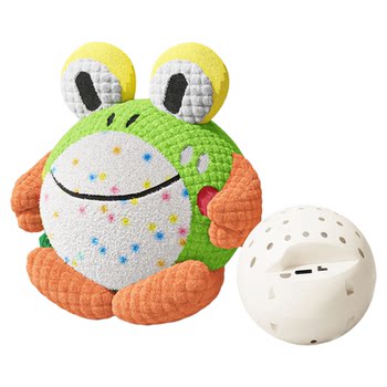 Dog toy electric jump ball pet self-healthy tool to relieve boredom sound puppy grinding teeth and biting teddy corgi